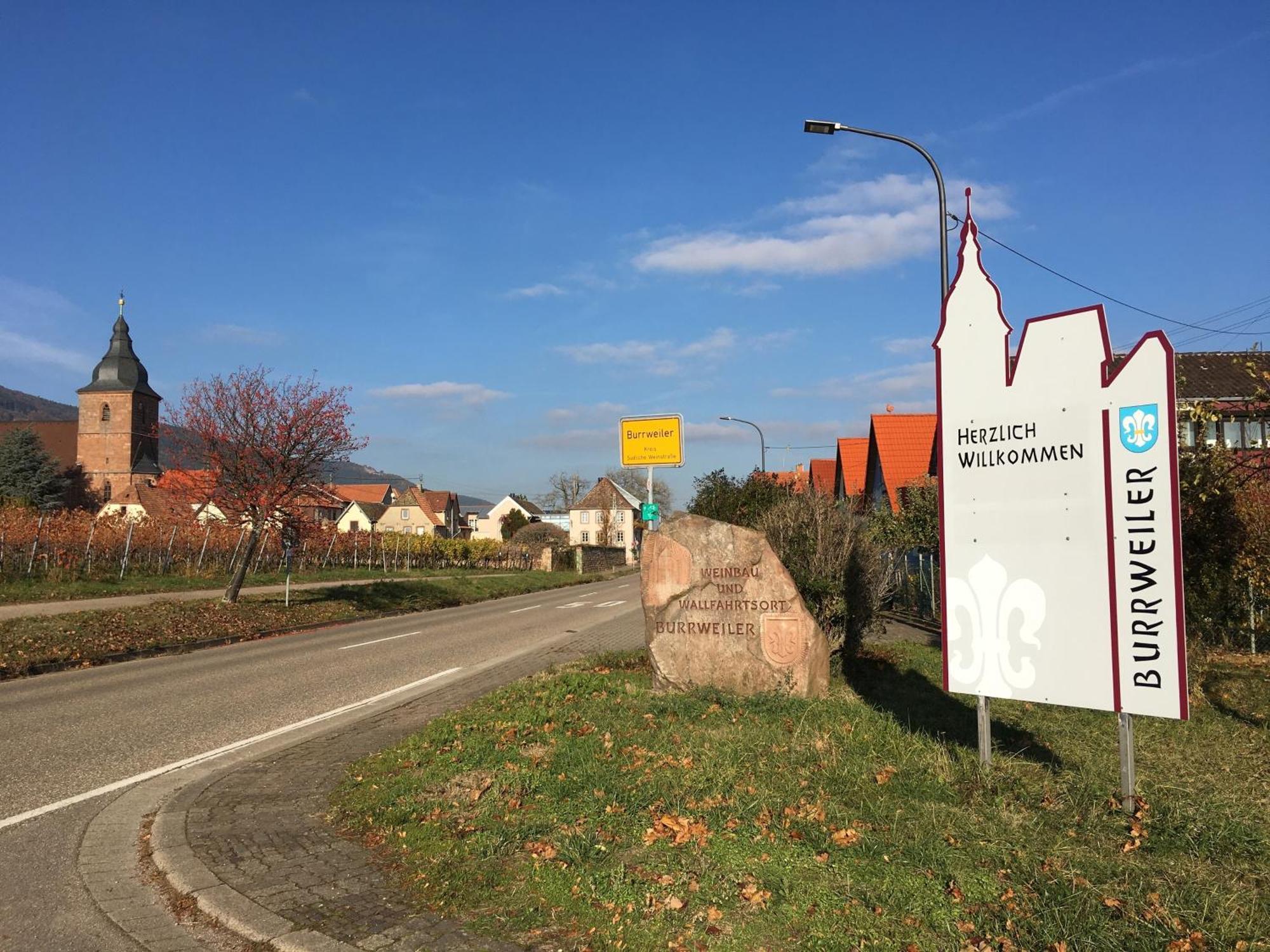 Ferienwohnung Südpfalzblick Burrweiler Exterior foto